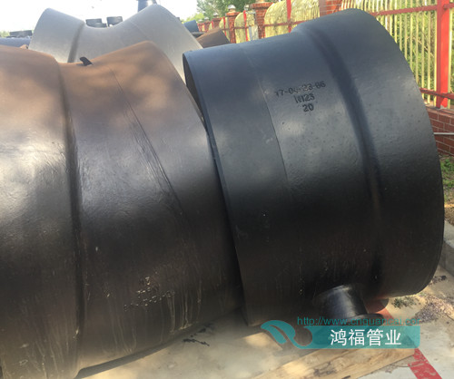 DN800内衬水泥砂浆球墨铸铁管按客户要求切割锯断