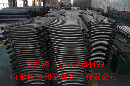 钢板立柱201不锈钢复合管护栏桥梁护栏道路护栏